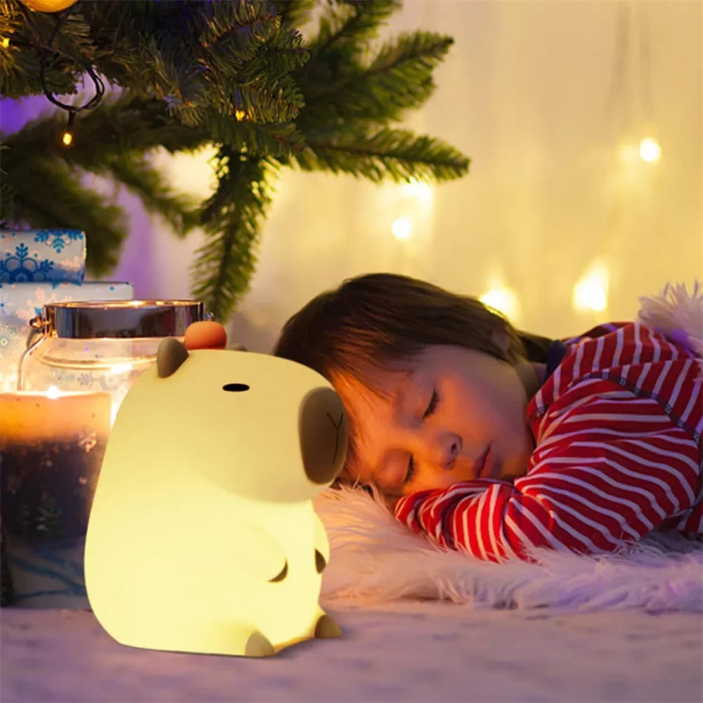 Cozy Capybara Night Light
