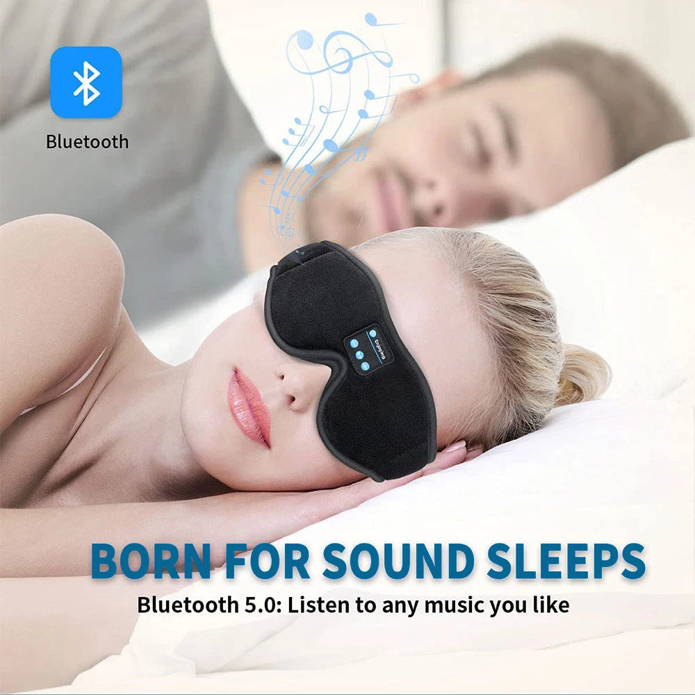 Wireless Music & Noise-Canceling Sleep Mask