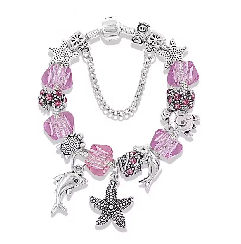 Dolphin Charm Bracelet Gift
