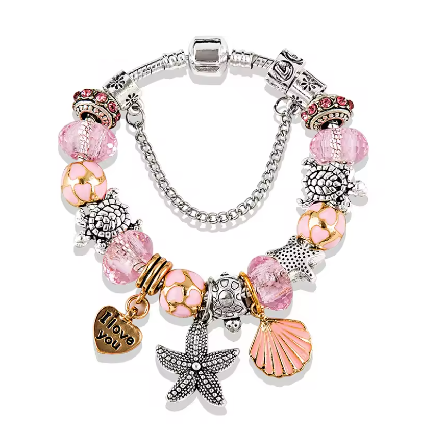 Dolphin Charm Bracelet Gift