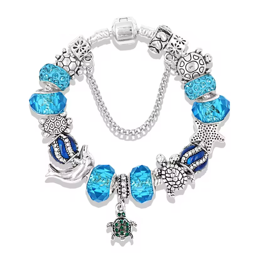 Dolphin Charm Bracelet Gift