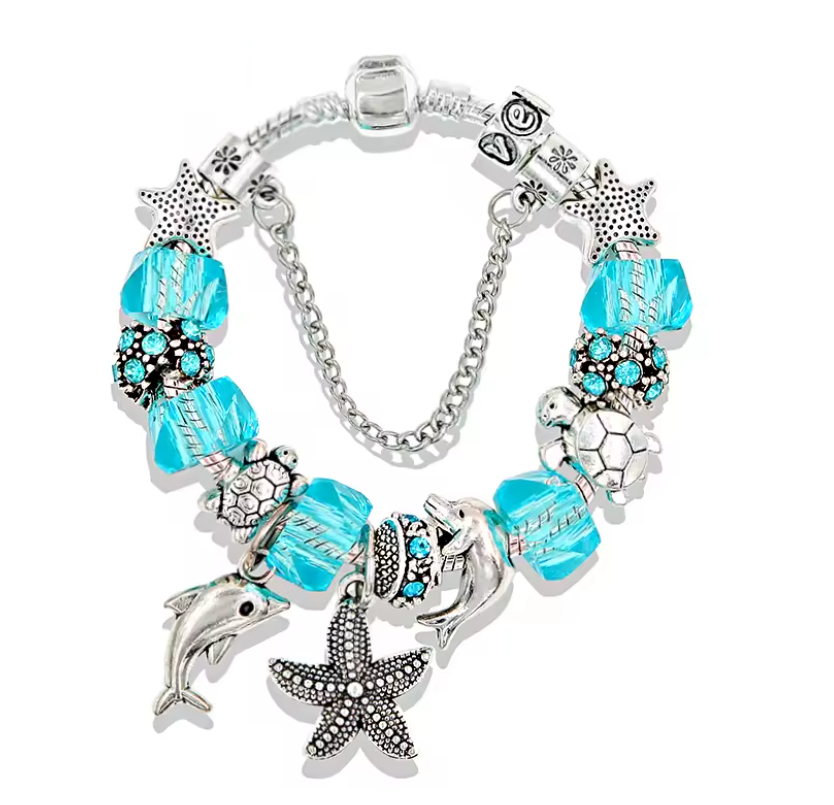 Dolphin Charm Bracelet Gift