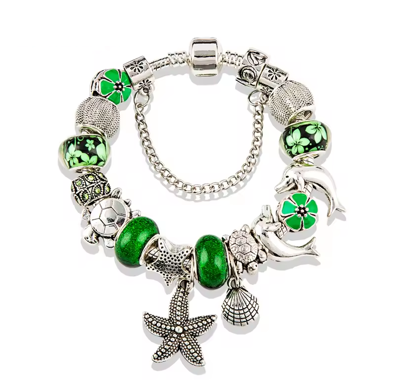 Dolphin Charm Bracelet Gift
