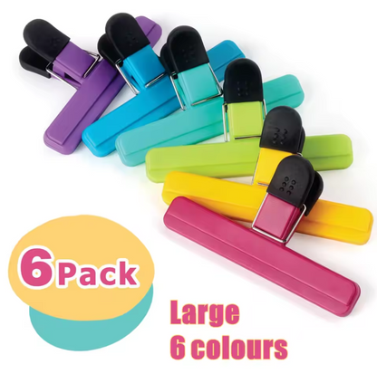 Colorful Kitchen Bag Clips