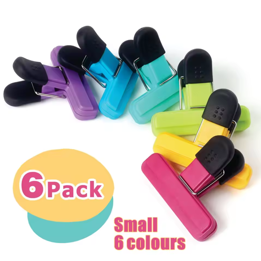 Colorful Kitchen Bag Clips