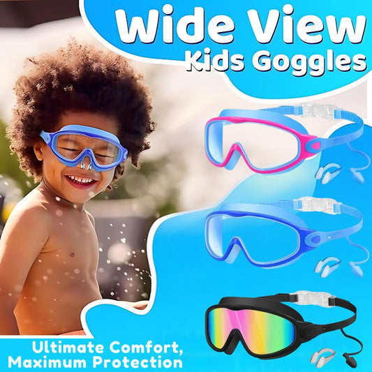Crystal Clear Swim Goggles