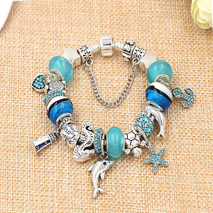 Dolphin Charm Bracelet Gift