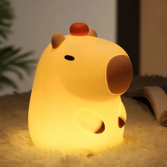 Cozy Capybara Night Light