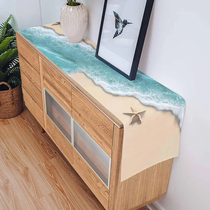 Starfish Linen Table Runner