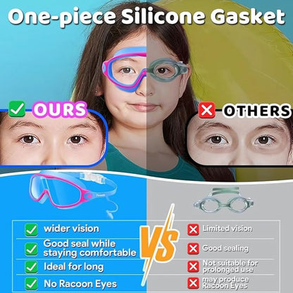 Crystal Clear Swim Goggles