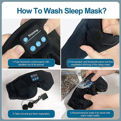 Wireless Music & Noise-Canceling Sleep Mask