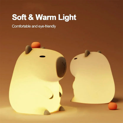 Cozy Capybara Night Light