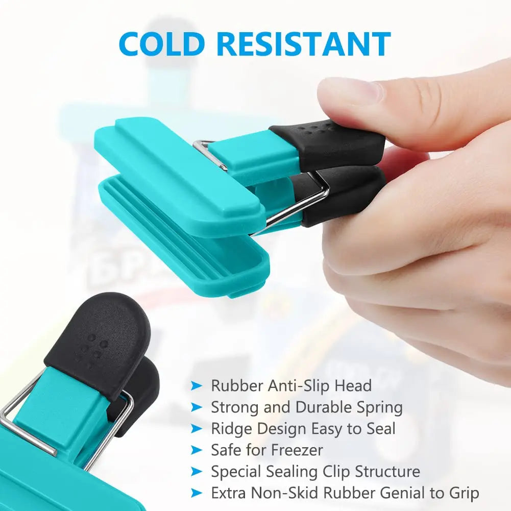 Colorful Kitchen Bag Clips
