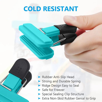 Colorful Kitchen Bag Clips