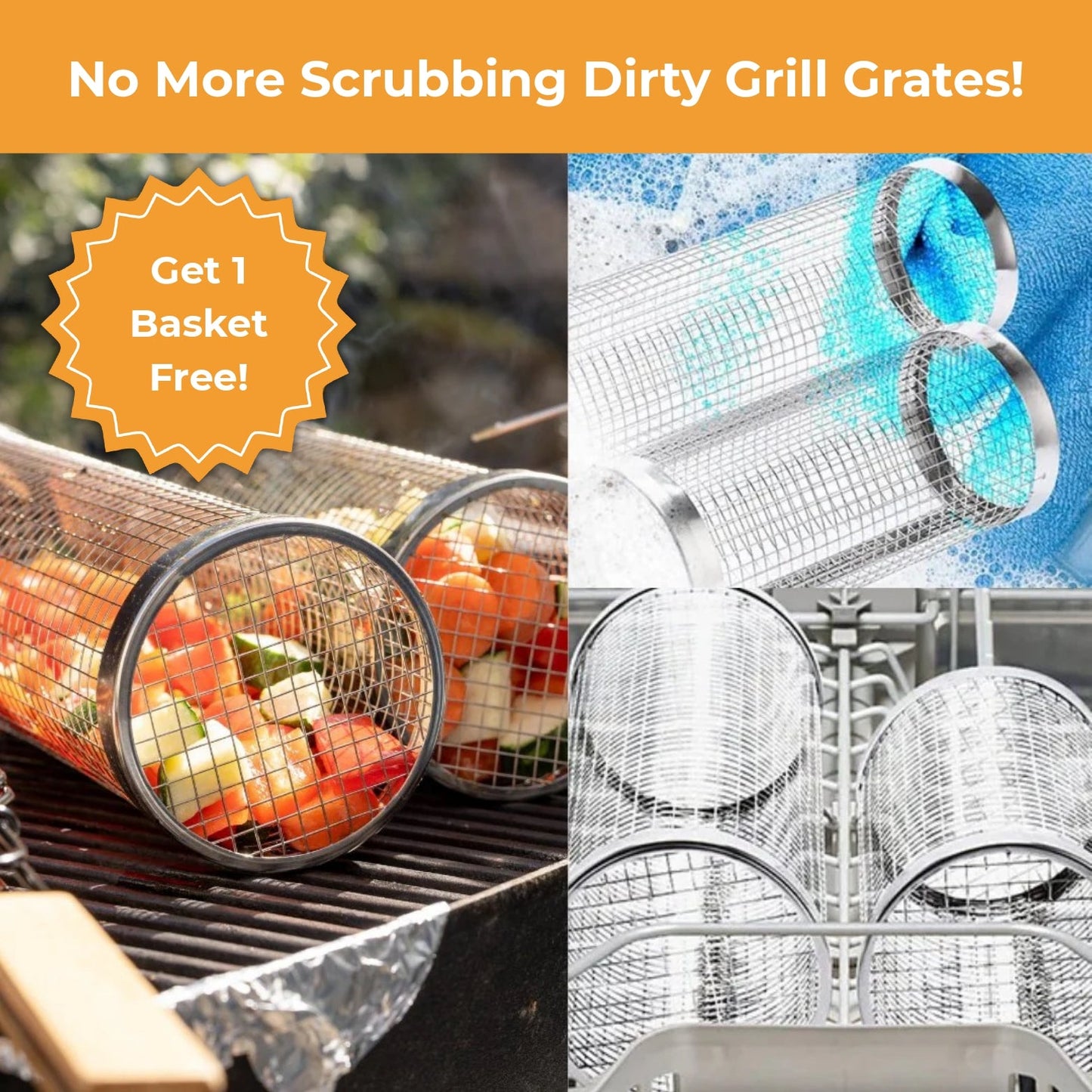 Eco-Friendly Grill Basket