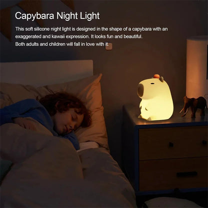 Cozy Capybara Night Light