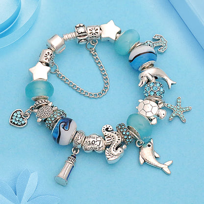 Dolphin Charm Bracelet Gift